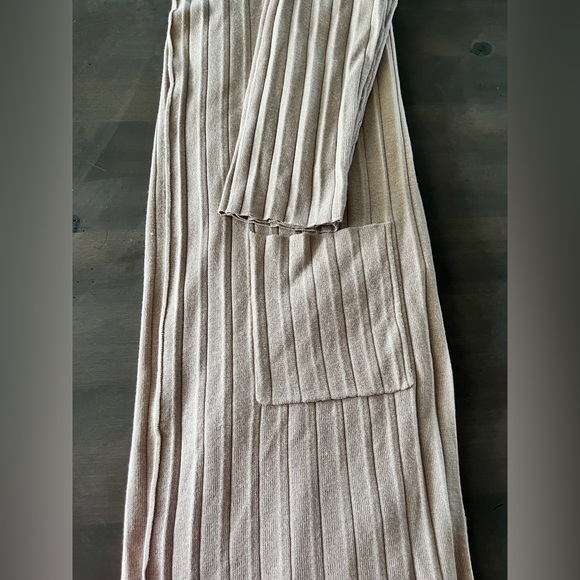BB Dakota Long Knit Ribbed Cardigan XS - Picture 8 of 10